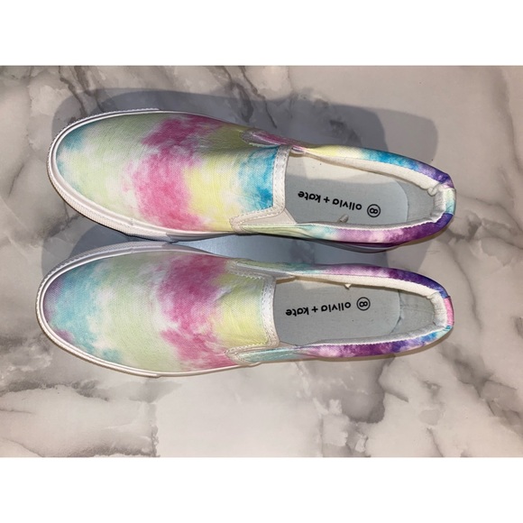 Olivia + Kate Beyley Tie Dye Sneaker/Slip ons - Picture 9 of 10